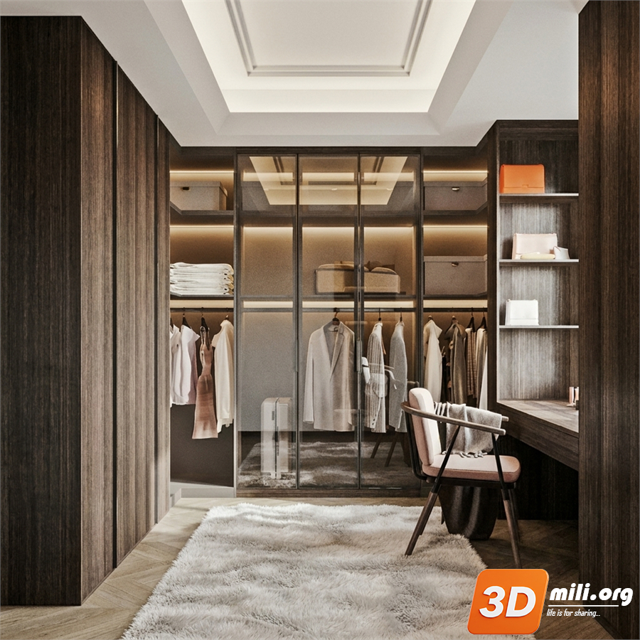 Wardrobe Skp Files 